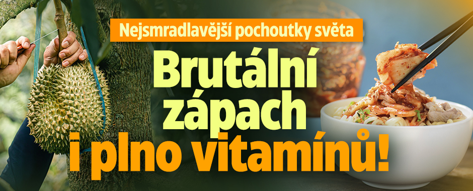Banner ke žhavému tématu: Nejsmradlavější pochoutky světa: Zápach ...