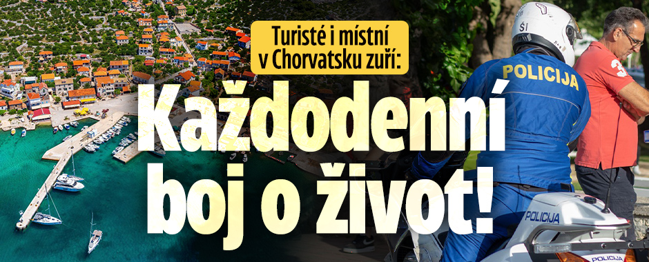 Banner ke žhavému tématu: Každodenní boj o život v chorvatském ...