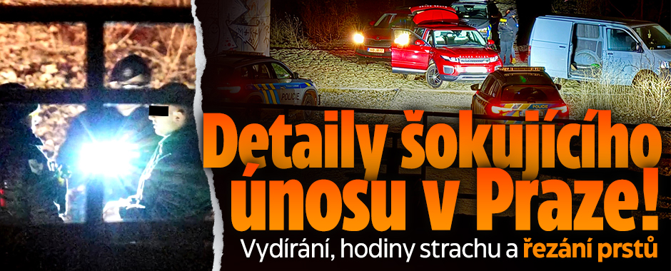 Banner ke žhavému tématu: Detaily šokujícího únosu v Praze: ...