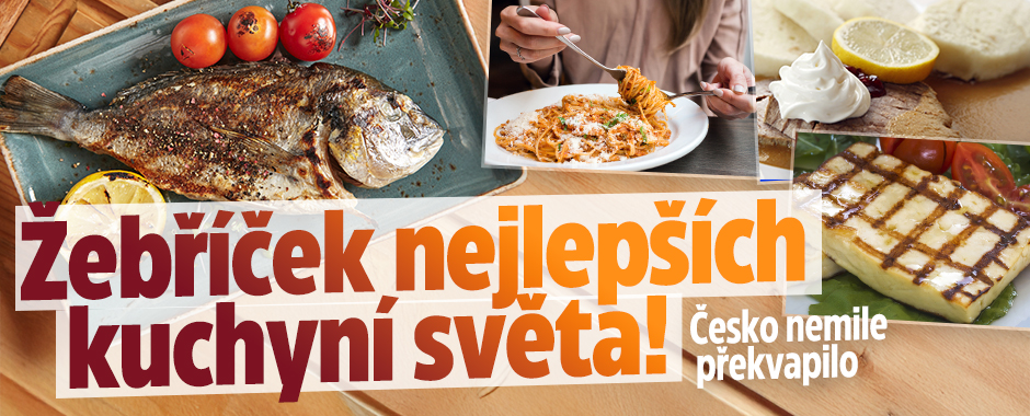 Banner ke žhavému tématu: Žebříček nejlepších kuchyní světa! ...
