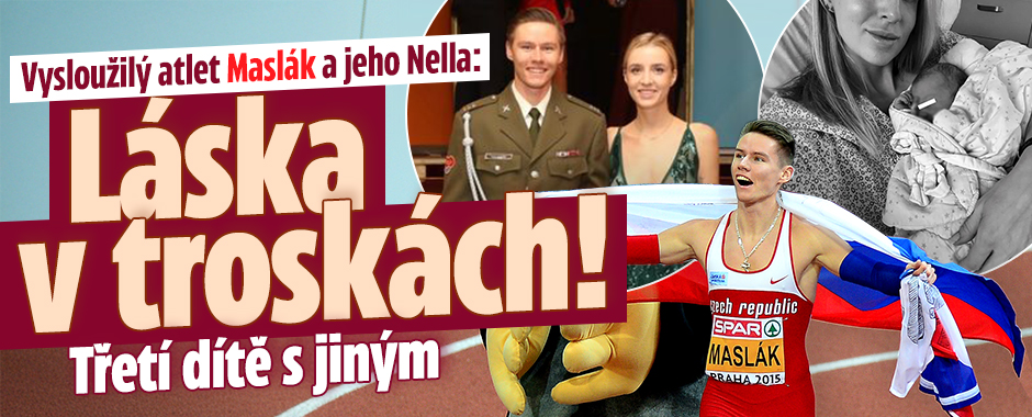 Banner ke žhavému tématu: Vysloužilý atlet Maslák a jeho Nella: ...