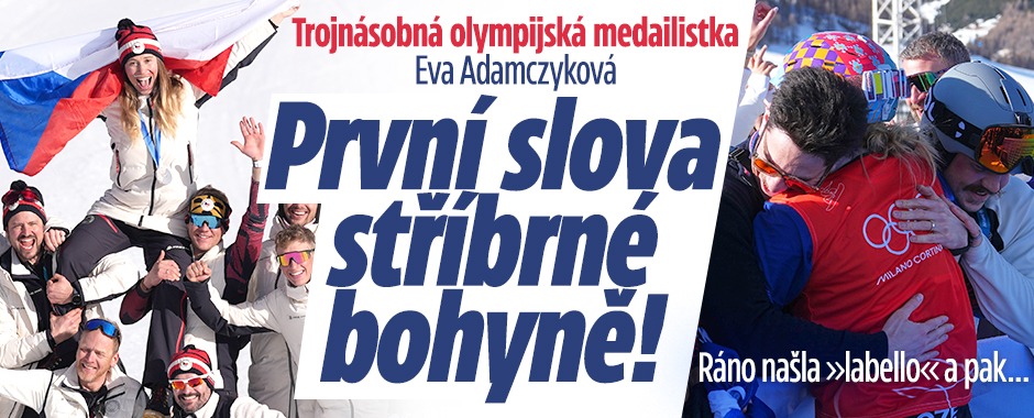 Banner ke žhavému tématu: Eva Adamczyková: První slova stříbrné ...