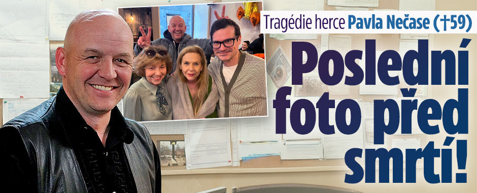Banner ke žhavému tématu: Tragédie herce Pavla Nečase (†59): ...