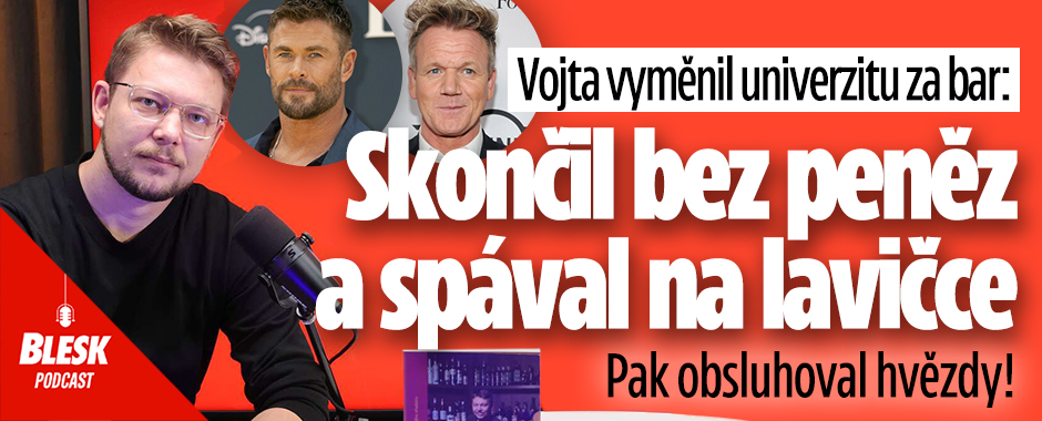 Banner ke žhavému tématu: Z univerzity za bar: Vojta skončil bez ...