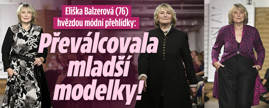 Banner ke žhavému tématu: Eliška Balzerová hvězdou módní ...