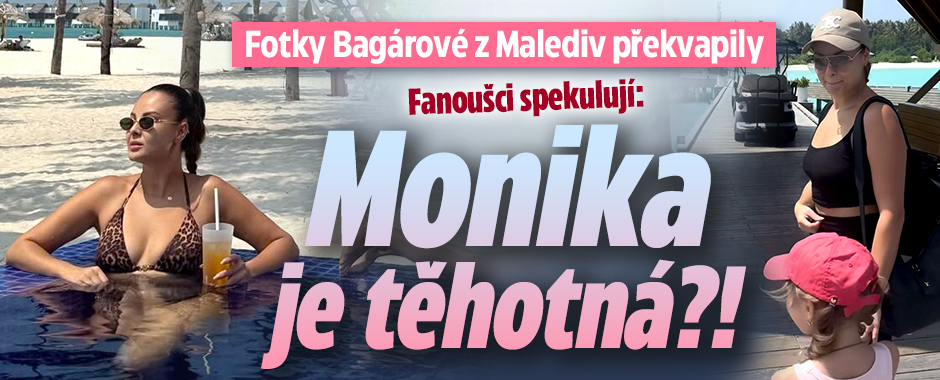 Banner ke žhavému tématu: Fotky Bagárové z Malediv překvapily. Je ...