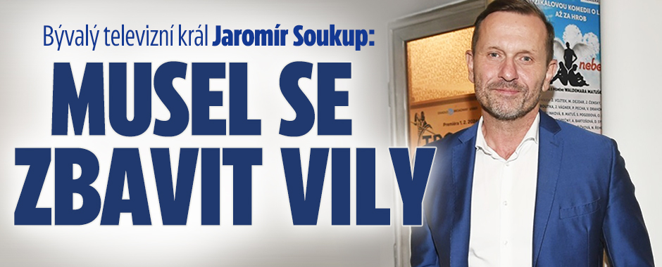 Banner ke žhavému tématu: Bývalý televizní král Jaromír Soukup: ...