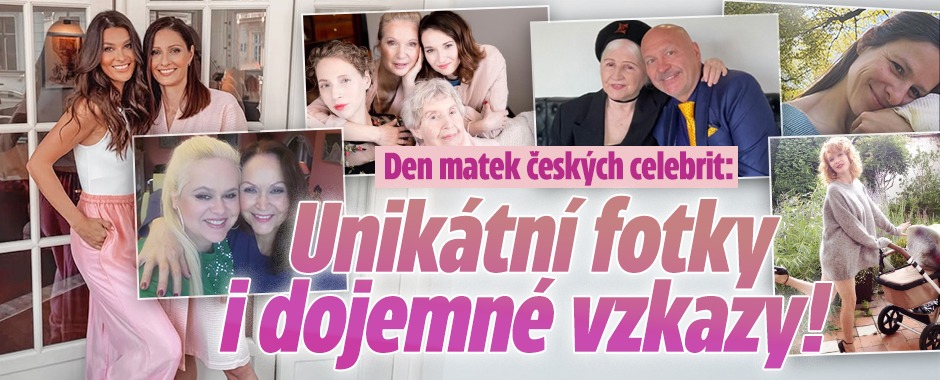 Banner ke žhavému tématu: Den matek slavných: Švantnerová s mámou ...