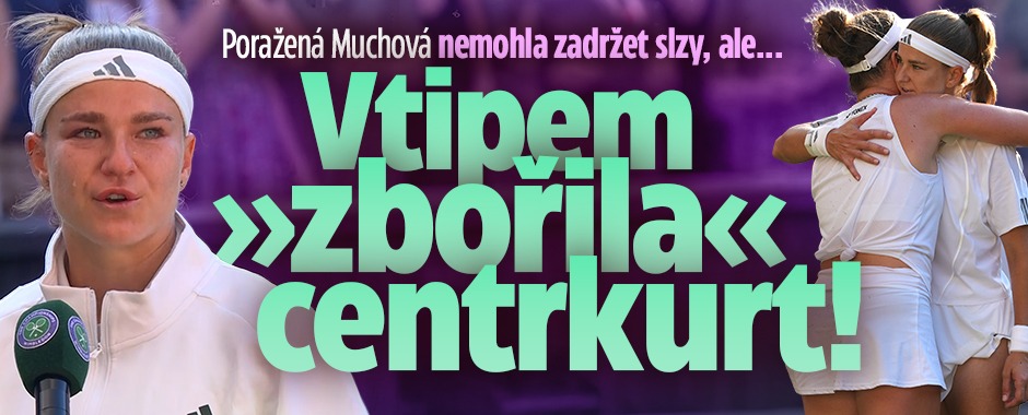 Banner ke žhavému tématu: Muchové tekly slzy, ale... Vtipem ...