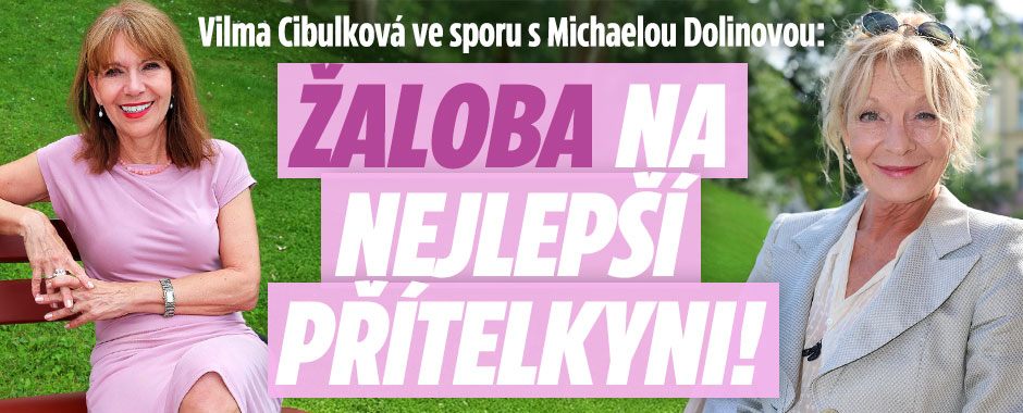 Banner ke žhavému tématu: Cibulková ve při s Dolinovou: Žaloba na ...