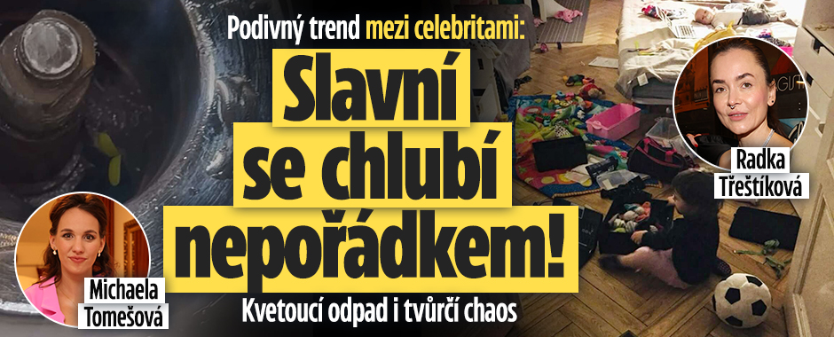 Banner ke žhavému tématu: Podivný trend mezi celebritami: Slavní ...