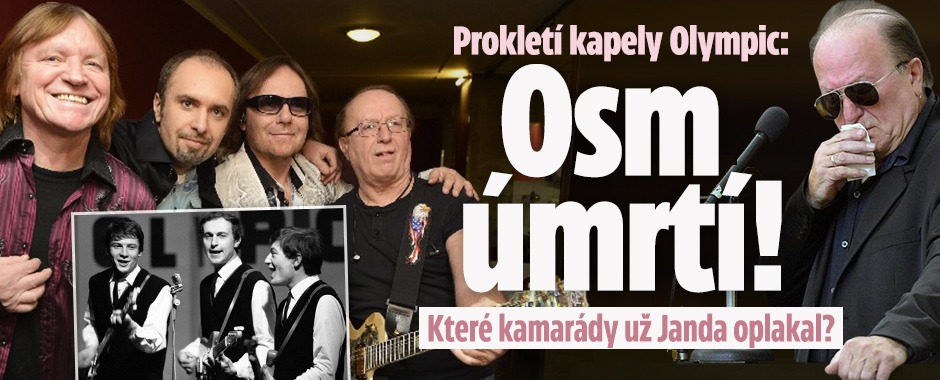 Banner ke žhavému tématu: Prokletí kapely Olympic: Osm úmrtí