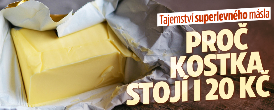 Banner ke žhavému tématu: Tajemství superlevného másla: Proč ...