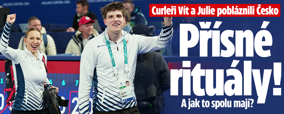 Banner ke žhavému tématu: Curleři Vít a Julie pobláznili Česko: ...