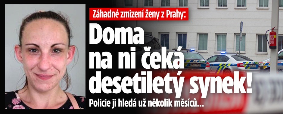 Banner ke žhavému tématu: Záhadné zmizení ženy z Prahy: Už ji ...
