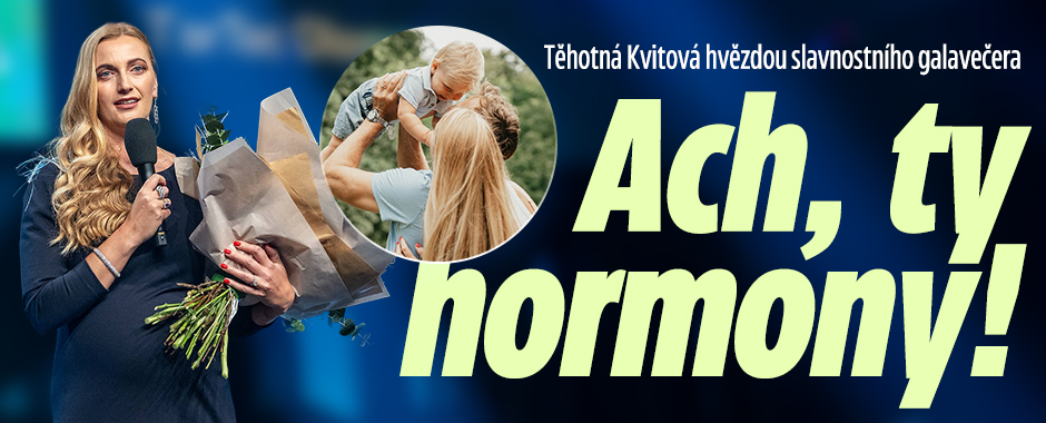 Banner ke žhavému tématu: Těhotná Kvitová hvězdou galavečera: ...