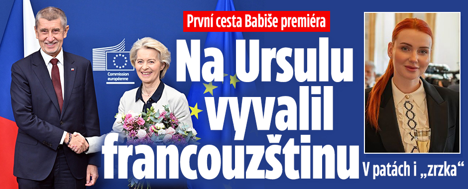 Banner ke žhavému tématu: Cesta Babiše premiéra: Kytka pro ...
