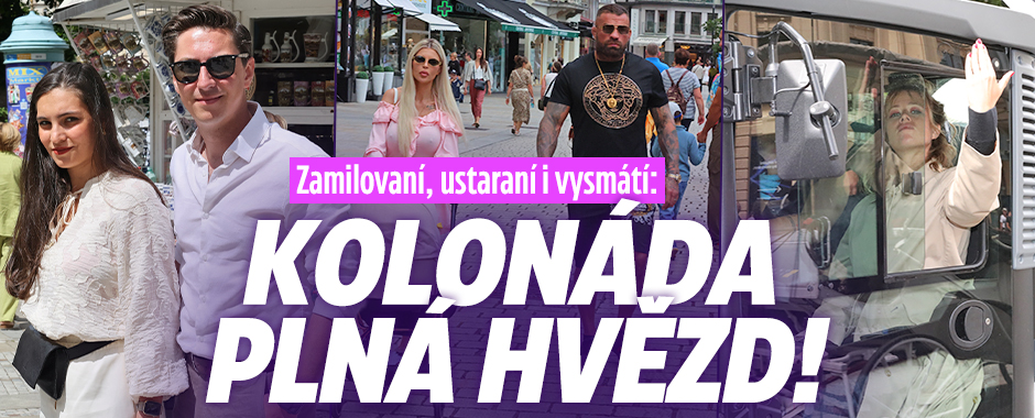 Zamilovaní, ustaraní i vysmátí: Kolonáda plná hvězd!