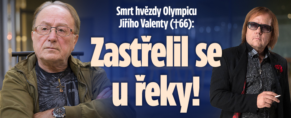 Banner ke žhavému tématu: Smrt hvězdy Olympicu Jiřího Valenty: ...