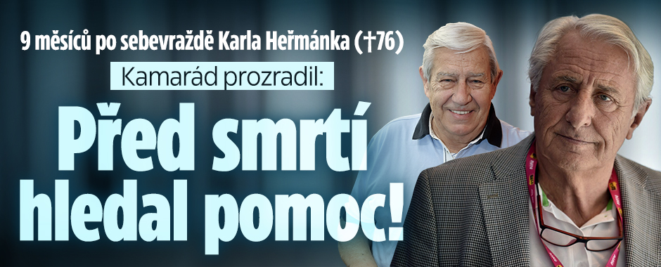 9 měsíců po sebevraždě Karla Heřmánka (†76): Před smrtí hledal pomoc, říká kamarád 