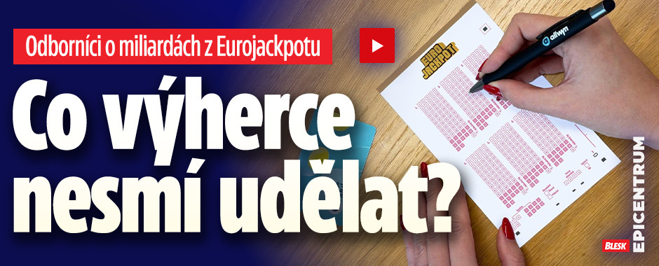 Banner ke žhavému tématu: Experti o miliardách z Eurojackpotu: Co ...