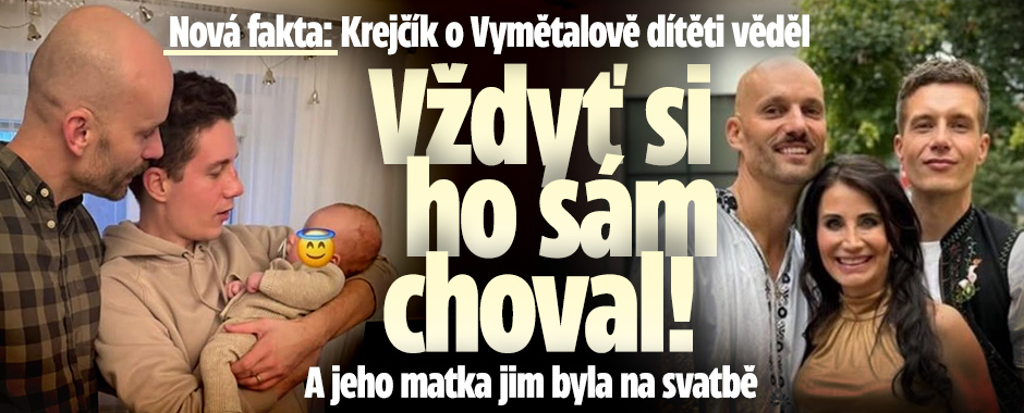 Banner ke žhavému tématu: Nová fakta: Krejčík o Vymětalově dítěti ...