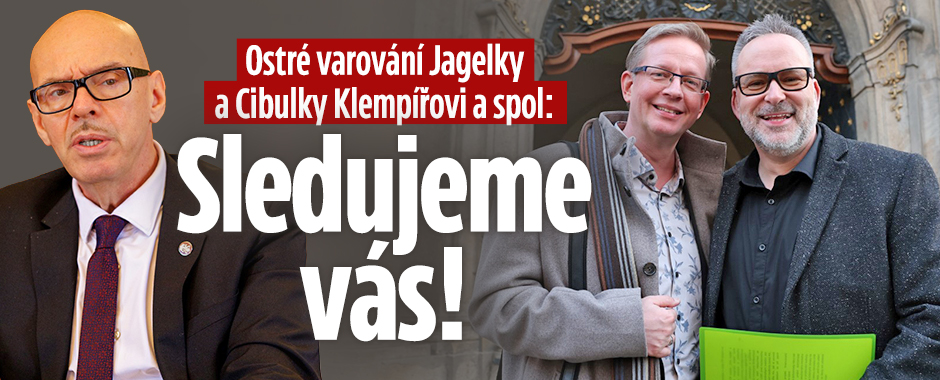 Banner ke žhavému tématu: Ostré varování Jagelky a Cibulky ...