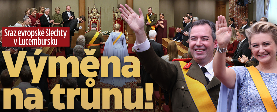 Banner ke žhavému tématu: Sraz evropské šlechty v Lucembursku: ...