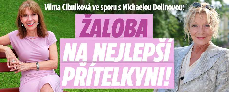 Banner ke žhavému tématu: Cibulková ve při s Dolinovou: Žaloba na ...