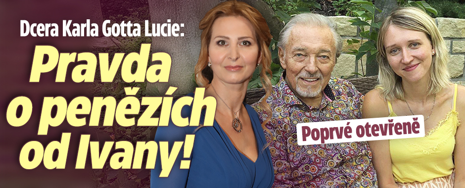 Banner ke žhavému tématu: Dcera Gotta Lucie otevřeně: Pravda o ...