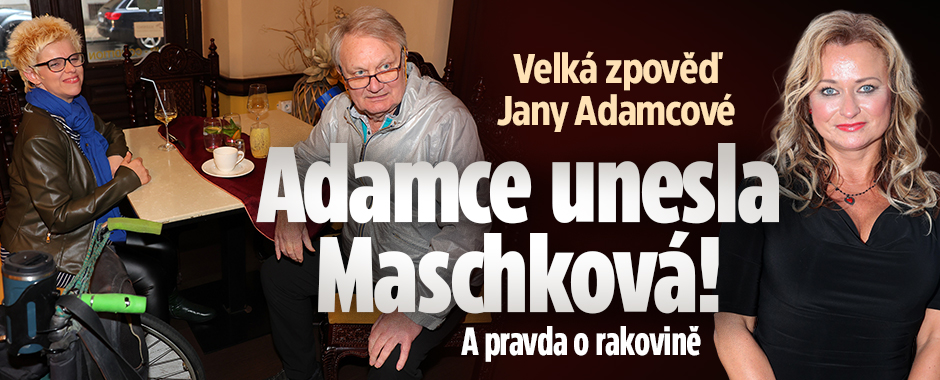 Banner ke žhavému tématu: Zpověď Jany Adamcové: Adamce unesla ...