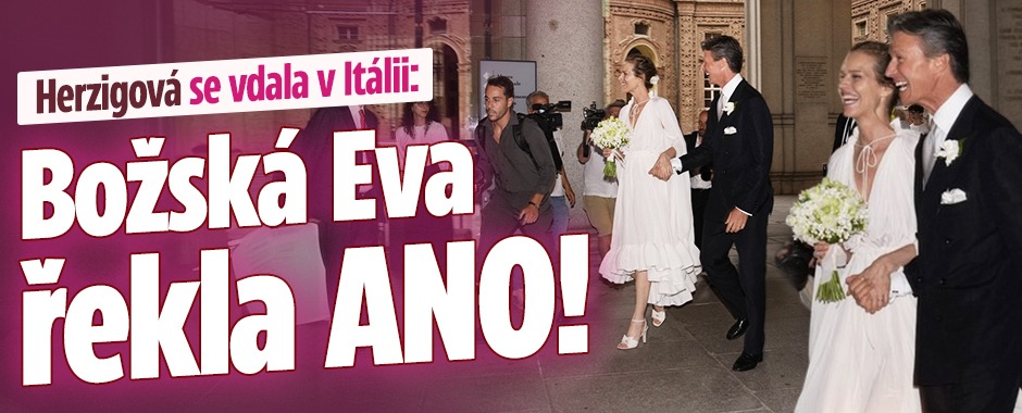 Banner ke žhavému tématu: Topmodelka Eva Herzigová (52): Konečně ...