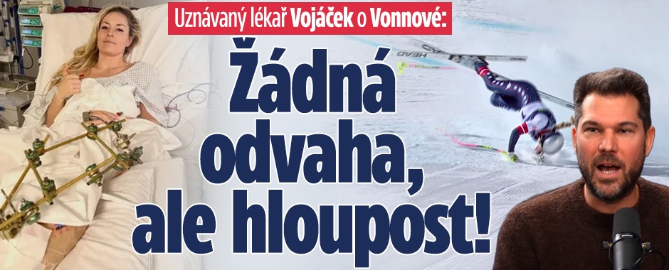 Banner ke žhavému tématu: Uznávaný lékař Vojáček o Vonnové: Žádná ...