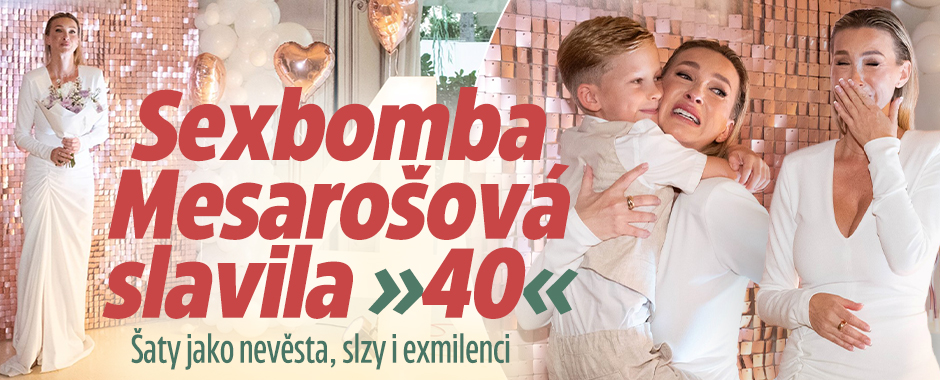 Banner ke žhavému tématu: Sexbomba Dominika Mesarošová slavila ...