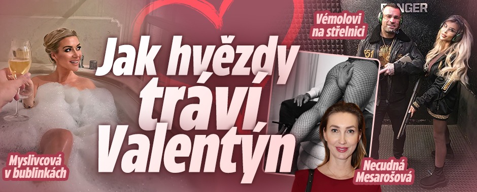 Banner ke žhavému tématu: Jak hvězdy tráví Valentýn? Vémolovi na ...