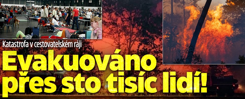 Banner ke žhavému tématu: Katastrofa v ráji cestovatelů: ...