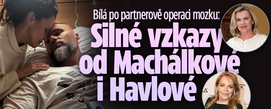 Banner ke žhavému tématu: Bílá po partnerově operaci mozku: Silné ...