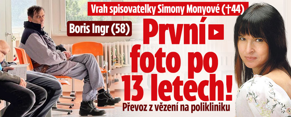 Vrah spisovatelky Monyové Ingr: První foto po 13 letech!