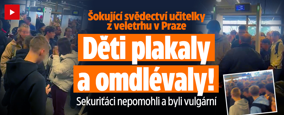 Banner ke žhavému tématu: Svědectví učitelky z veletrhu v Praze: ...