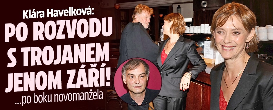 Banner ke žhavému tématu: Klára Havelková: Po rozvodu s Trojanem ...