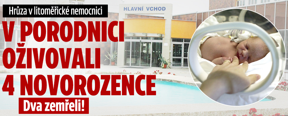 Banner ke žhavému tématu: V litoměřické porodnici oživovali 4 ...