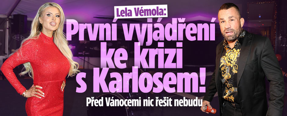 Banner ke žhavému tématu: Lela Vémola: První vyjádření ke krizi s ...