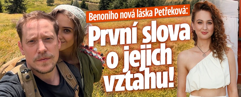 Banner ke žhavému tématu: Nová láska herce Benoniho: Stejně by to ...