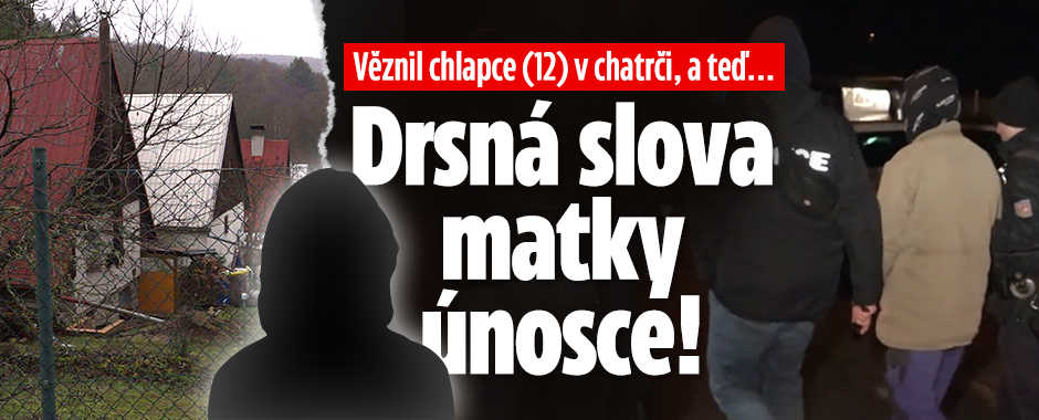 Banner ke žhavému tématu: Věznil chlapce (12) v chatrči: Drsná ...
