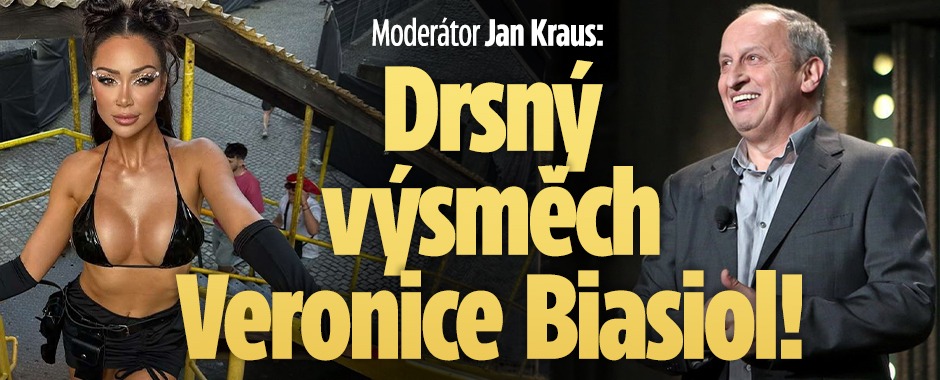 Banner ke žhavému tématu: Moderátor Jan Kraus: Drsný výsměch ...