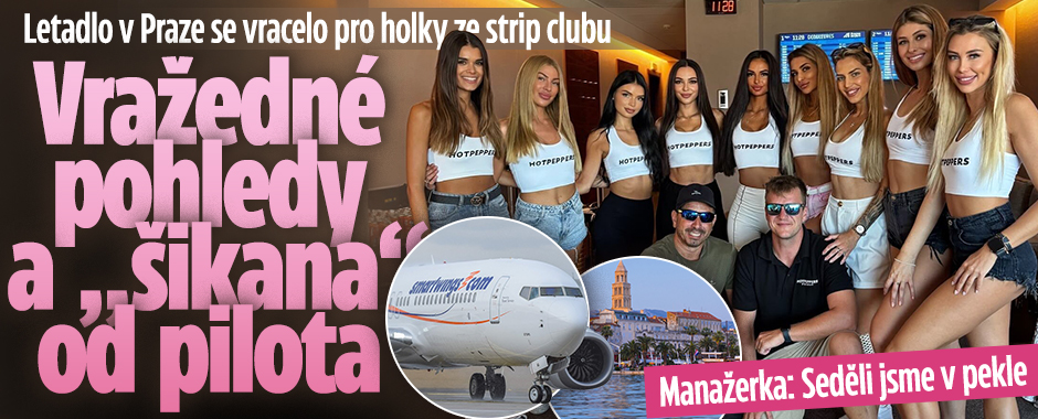 Banner ke žhavému tématu: Pro hostesky se v Praze vracelo ...