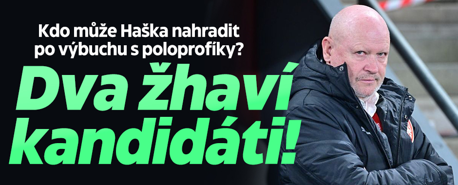 Banner ke žhavému tématu: Kdo může Haška nahradit po výbuchu s ...