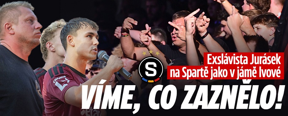 Banner ke žhavému tématu: Exslávista Jurásek na Spartě jako v ...