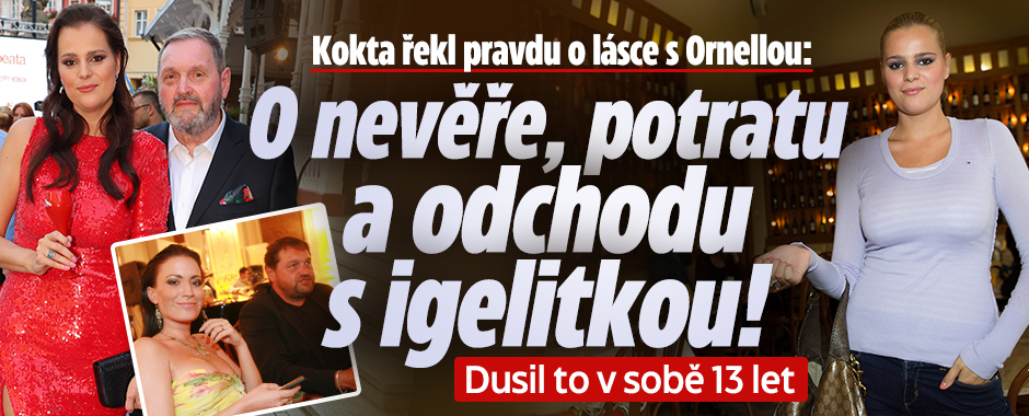 Kokta řekl pravdu o lásce s Ornellou: Nevěra i potrat