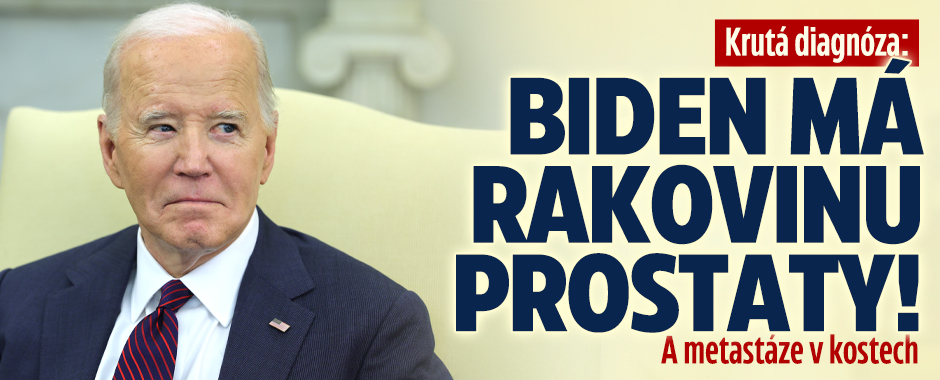 Bidenova krutá diagnóza: Má rakovinu prostaty!